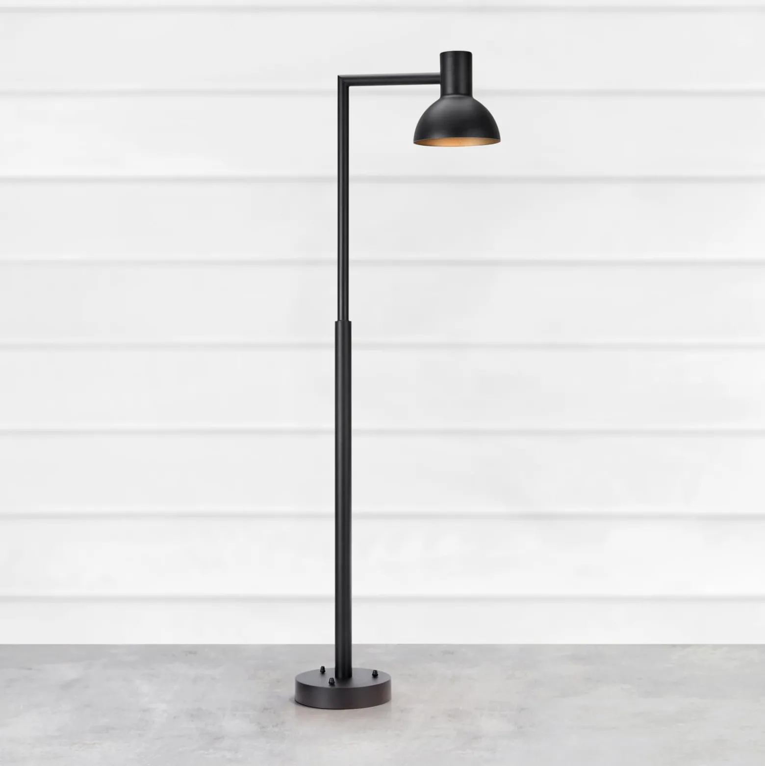 LED-Wegeleuchte Nubi, schwarz, IP44, dimmbar, Höhe 115 cm