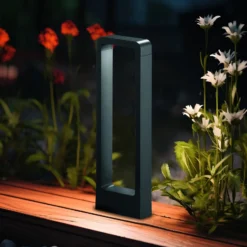 LED-Wegeleuchte RENO, anthrazit, Höhe 50 cm, Metall, IP54