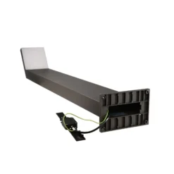 LED-Wegeleuchte Tucanae, grau, Höhe 100 cm, IP65, Metall