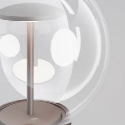 LED-Wegeleuchte Velora, braun, Höhe 60 cm, Metall/Glas, IP65