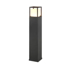 LED-Wegeleuchte Witham, 80 cm hoch, anthrazit, CCT, IP54