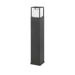 LED-Wegeleuchte Witham, 80 cm hoch, anthrazit, CCT, IP54