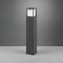 LED-Wegeleuchte Witham, 80 cm hoch, anthrazit, CCT, IP54