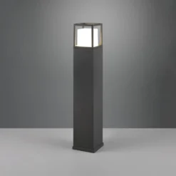 LED-Wegeleuchte Witham, 80 cm hoch, anthrazit, CCT, IP54