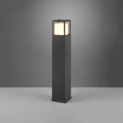 LED-Wegeleuchte Witham, 80 cm hoch, anthrazit, CCT, IP54