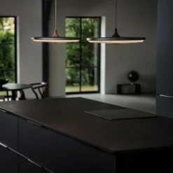 LE KLINT Soleil LED-Hängelampe hellgrau Ø50cm