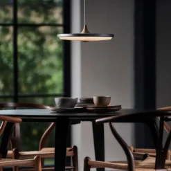LE KLINT Soleil LED-Hängelampe hellgrau Ø50cm