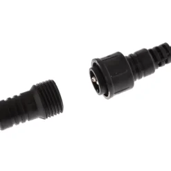 Lichterkette Girlanda IP44 schwarz 15m ohne Lampen