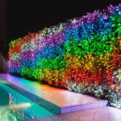 Lichterkette Twinkly RGB, schwarz, 250-flammig 20m