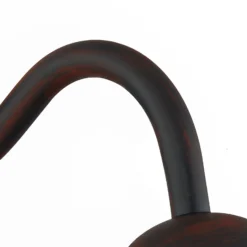 Lindby Außenwandlampe Filip, rostbraun, 30 cm, E27, IP44