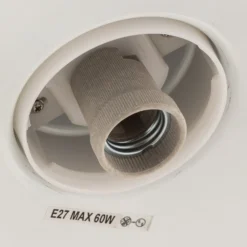 Lindby Außenwandlampe Filip, rostbraun, 30 cm, E27, IP44