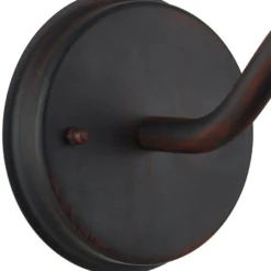 Lindby Außenwandlampe Filip, rostbraun, 30 cm, E27, IP44