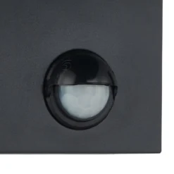 Lindby Außenwandleuchte Gelso, Alu, 15 cm, GU10, Sensor