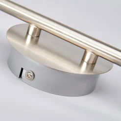 Lindby Deckenlampe Elaina, 180 cm, 6-flg., nickel, Glas, E14