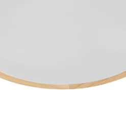 Lindby Deckenlampe Tanju, Ø40 cm, 3-flg., Kautschukholz, E27