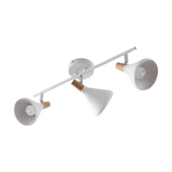 Lindby Deckenleuchte Arina, 53 cm, weiß, 3-flammig, E14