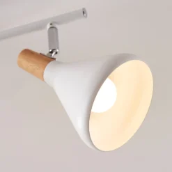 Lindby Deckenleuchte Arina, 53 cm, weiß, 3-flammig, E14