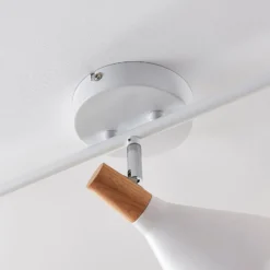 Lindby Deckenleuchte Arina, 53 cm, weiß, 3-flammig, E14