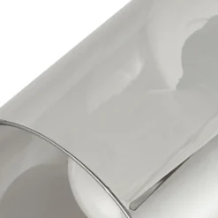 Lindby Deckenleuchte Netty, grau, 3-flammig, Glas
