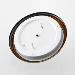 Lindby Deckenleuchte Pakka, messingfarben, Glas, 31 cm, E27
