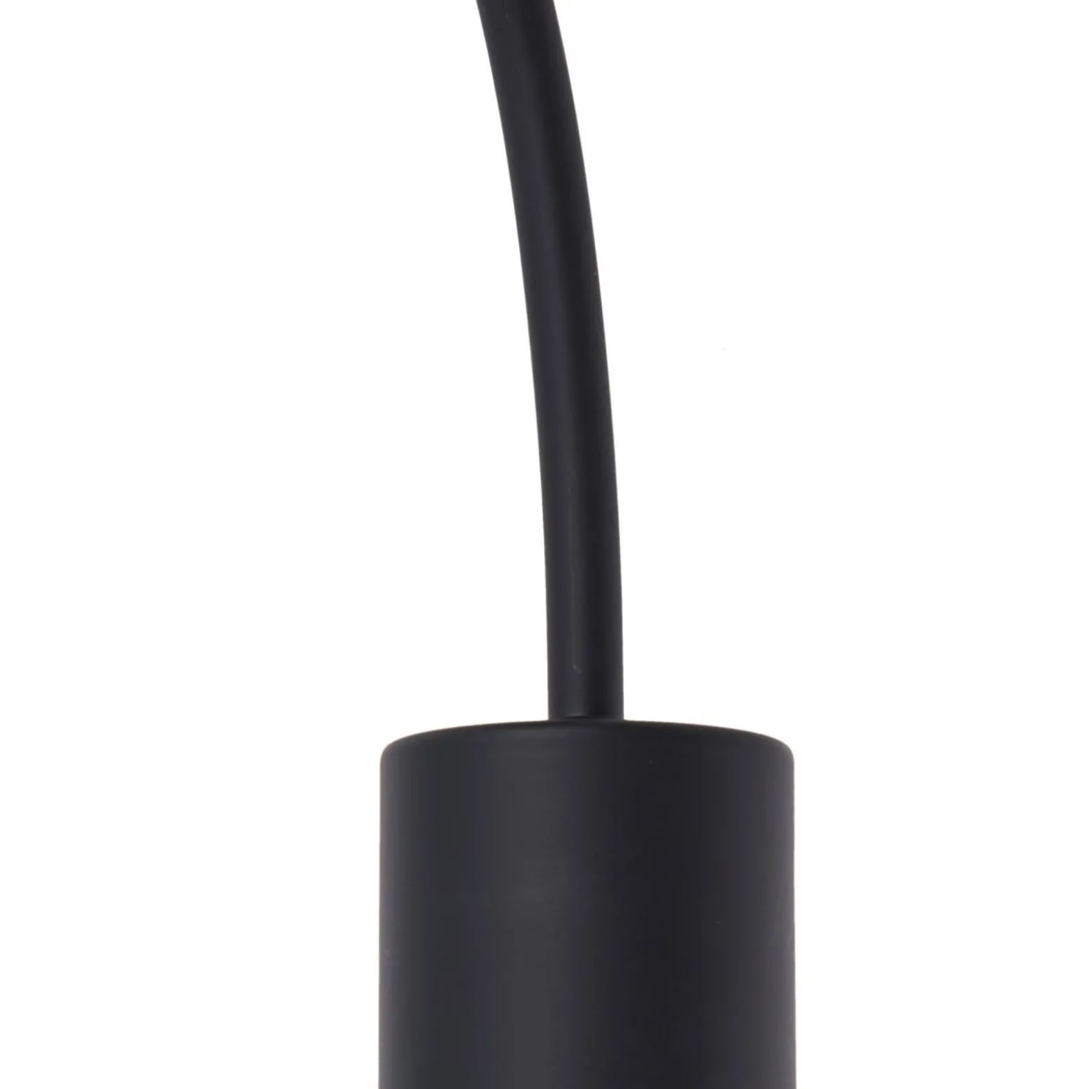 Lindby Deckenleuchte Pendura, 5-flammig, schwarz, Glas