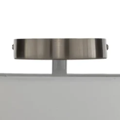 Lindby Deckenleuchte Sebatin, Ø 40 cm, creme, Stoff, E27