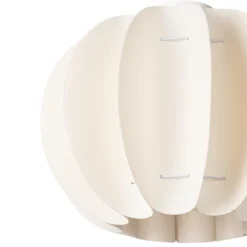 Lindby Deckenleuchte Winslow, cremeweiß, Ø 50 cm, E27