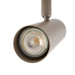 Lindby Deckenstrahler Iluna, 6-flg., kaffeebraun, GU10