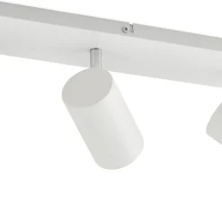 Lindby Deckenstrahler Joffrey, 70 cm, weiß, 4-flg., GU10