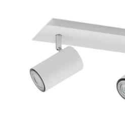 Lindby Deckenstrahler Joffrey, 70 cm, weiß, 4-flg., GU10