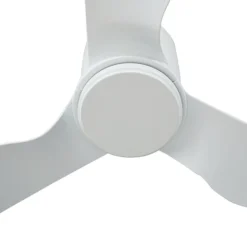 Lindby Deckenventilator Aulo, weiß, DC, leise, Ø 123 cm