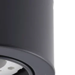 Lindby Downlight Jyla, 1-flammig, schwarz matt, GX53