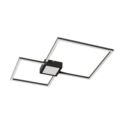 Lindby Duetto LED-Deckenlampe anthrazit 28 W