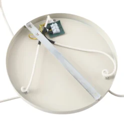 Lindby Hängelampe Ovelia, beige, 3-flammig, Metall, E27