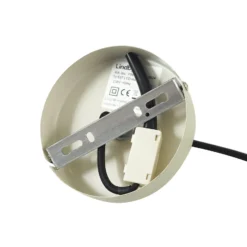Lindby Hängeleuchte Elover, hellgrün, Ø 45 cm, Eisen