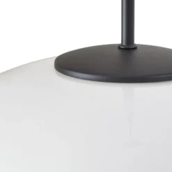 Lindby Hängeleuchte Hikari, Ø 30 cm, weiß, Glas, E14