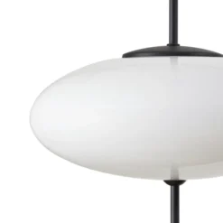 Lindby Hängeleuchte Hikari, Ø 30 cm, weiß, Glas, E14