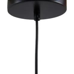 Lindby Hängeleuchte Jarl, blau, Metall, Ø 35 cm, G9