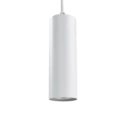 Lindby Hängeleuchte Joffrey, 76 cm, weiß, 4-flg., GU10