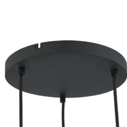 Lindby Hängeleuchte Venora, rund, 3-flg., Ø 15 cm, Bambus