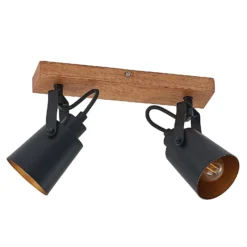 Lindby Kimban Deckenstrahler, zweiflammig