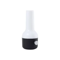 Lindby LED-Akku-Außentischleuchte Isaline, schwarz, dimmbar