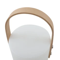 Lindby LED-Akku-Außentischleuchte Juria, weiß, CCT, IP44
