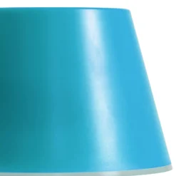 Lindby LED-Akkuleuchte Gaja, blau, USB, IP44, RGBW, dimmbar
