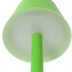 Lindby LED-Akkuleuchte Gaja, grün, USB, IP44, RGBW, dimmbar