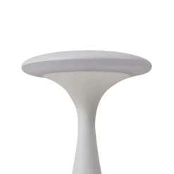Lindby LED-Akku-Tischlampe Evelen, weiß, IP54, CCT