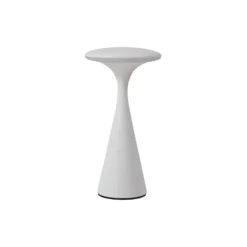 Lindby LED-Akku-Tischlampe Evelen, weiß, IP54, CCT