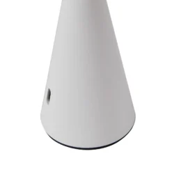 Lindby LED-Akku-Tischlampe Evelen, weiß, IP54, CCT