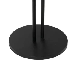 Lindby LED-Akkutischlampe Janea TWIN, schwarz, Metall