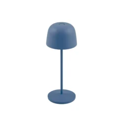 Lindby LED-Akku-Tischleuchte Arietty, blau, dimmbar, IP65